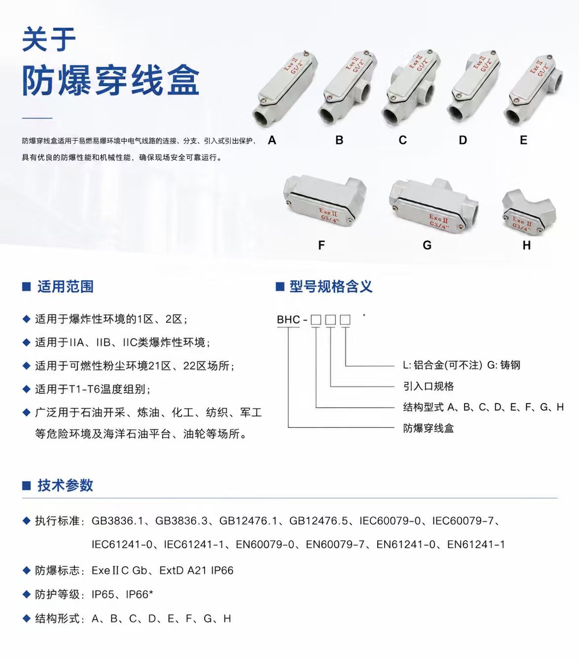 防爆穿线盒详情图 1