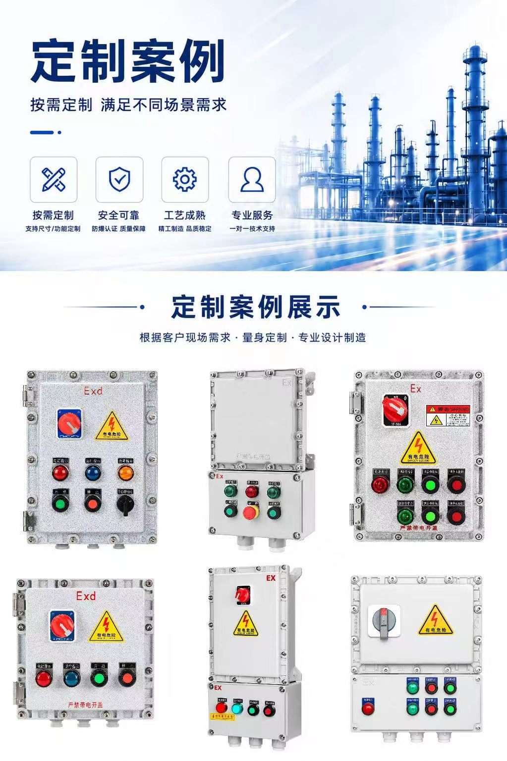 防爆磁力启动器详情图 4